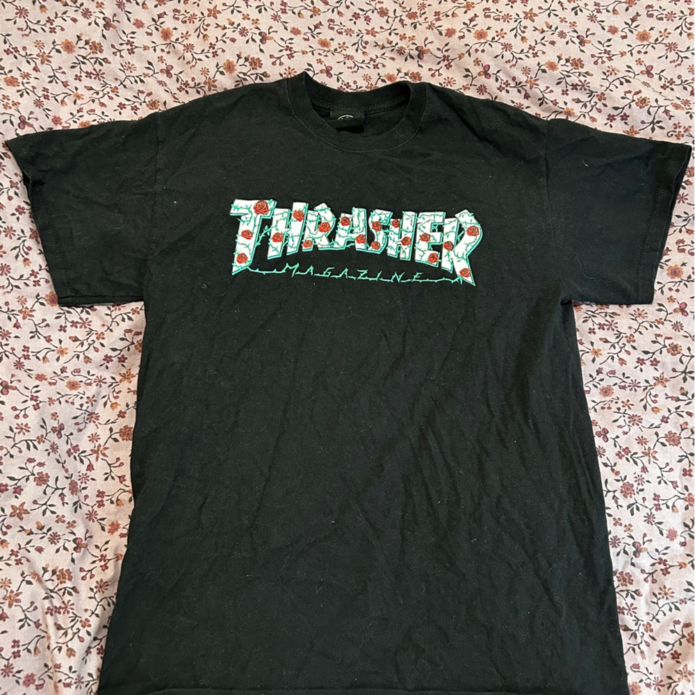 Thrasher Black Tee